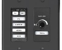 Extron MediaLink® Controller With Volume Control Knob - Decora® Wallplate
